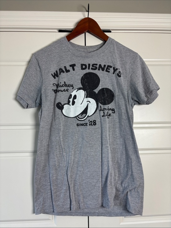 Disney Tops - Disney Gray Mickey Mouse Graphic Tee